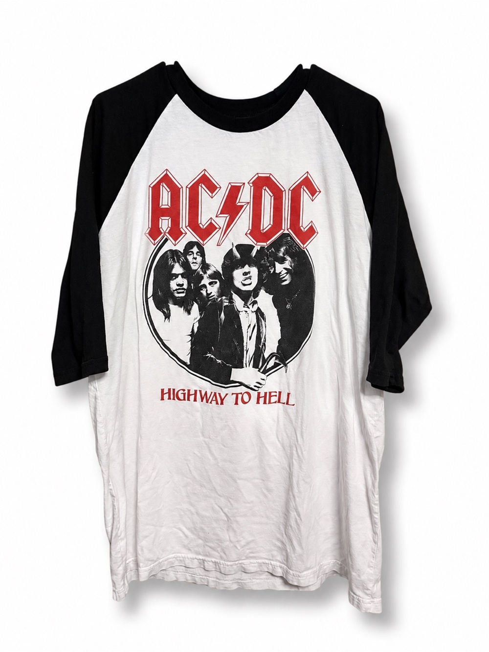 ⚡ AC/DC Highway to Hell PWR UP Tour 2025 Raglan Concert Tee